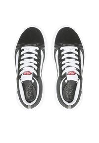 Vans Tenisówki Old Skool Overt VN0A7Q5EBA21 Czarny. Kolor: czarny. Materiał: materiał