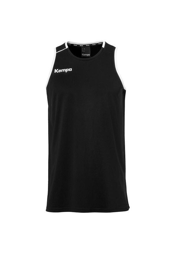 KEMPA - Dziecięca koszulka typu tank top Kempa Player. Kolor: biały, czarny, wielokolorowy. Materiał: materiał. Wzór: kolorowy. Styl: elegancki