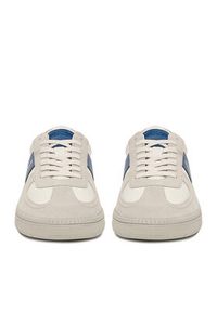 Guess Jeans Sneakersy EO-ORTEGO-01 126AM Biały. Kolor: szary. Materiał: skóra #5