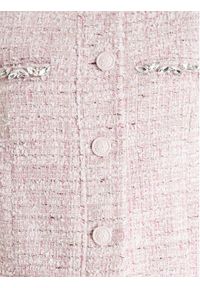 Guess Marynarka W6RL54 WJ632 Różowy Regular Fit. Kolor: różowy. Materiał: syntetyk #3