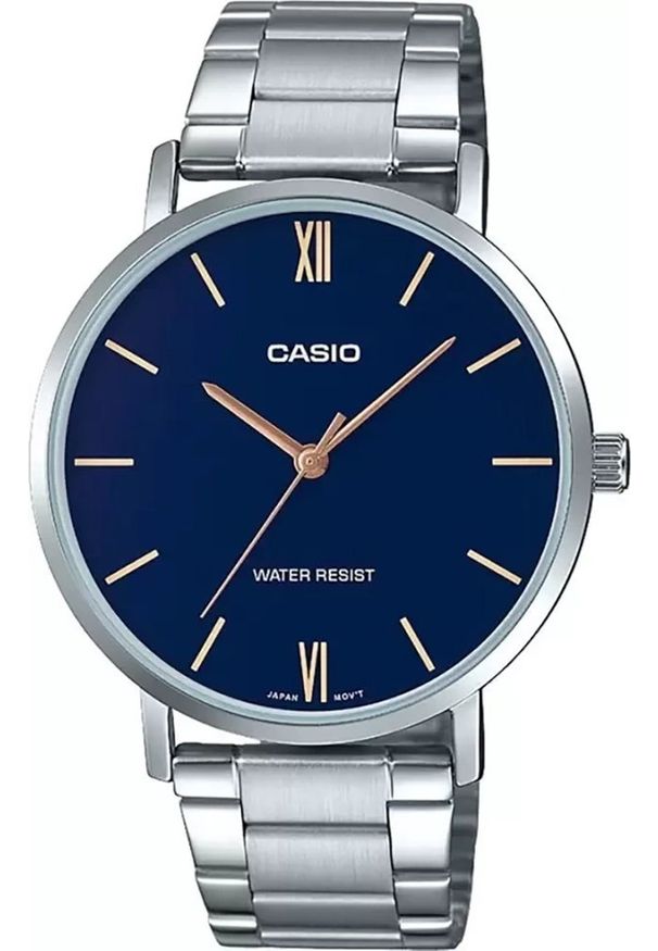 Casio - ZEGAREK DAMSKI CASIO LTP-VT01D-2B KLASYKA + BOX