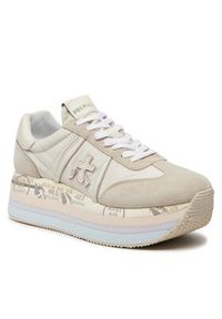 Premiata Sneakersy BETH_6234 Biały. Kolor: biały. Materiał: skóra #6