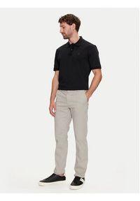 BOSS - Boss Chinosy 50513036 Beżowy Slim Fit. Kolor: beżowy. Materiał: bawełna #3