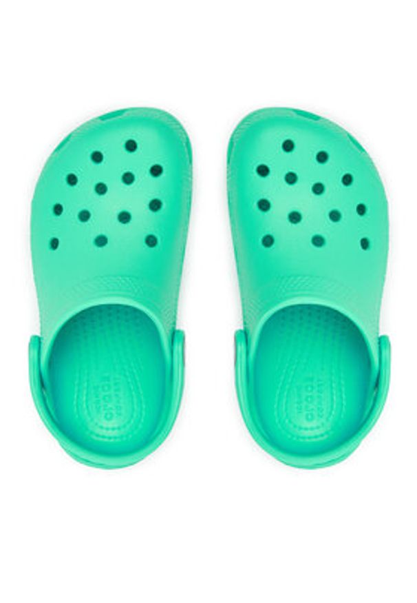 Crocs Klapki Classic Clog K 206991 Zielony. Kolor: zielony