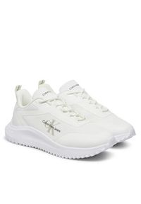 Calvin Klein Sneakersy YW0YW01442 Biały. Kolor: biały. Materiał: materiał