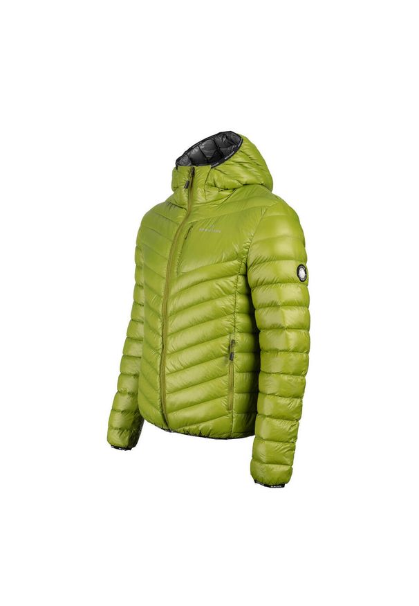 Bergson - Kurtka puchowa męska Celsius2. Kolor: zielony. Materiał: puch. Sport: turystyka piesza