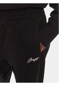 BOSS Spodnie dresowe 50540278 Czarny Regular Fit. Kolor: czarny. Materiał: dresówka #5