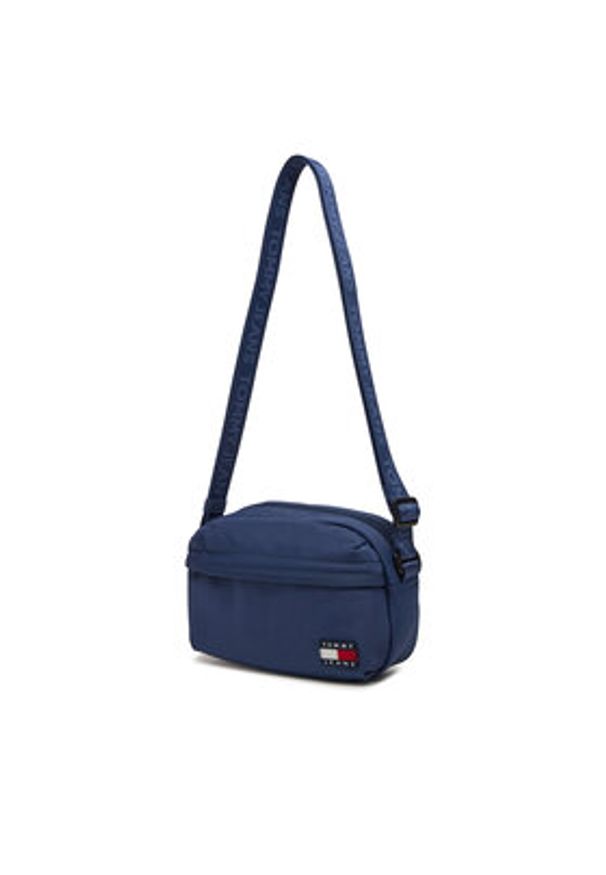 Tommy Jeans Saszetka nerka AW0AW17286 Granatowy. Kolor: niebieski. Materiał: materiał