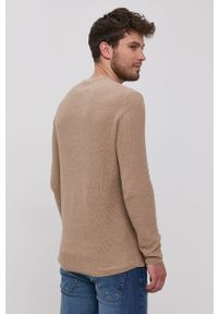 Only & Sons - Sweter. Okazja: na co dzień. Kolor: beżowy. Materiał: bawełna. Długość rękawa: długi rękaw. Długość: długie. Styl: casual #3