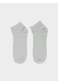 outhorn - Skarpetki casual przed kostkę (2-pack) męskie Outhorn - szare. Kolor: szary. Materiał: włókno #1