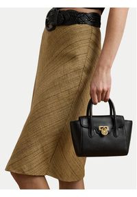 Lauren Ralph Lauren - LAUREN RALPH LAUREN Torebka 431969349002 Czarny. Kolor: czarny. Materiał: skórzane #4