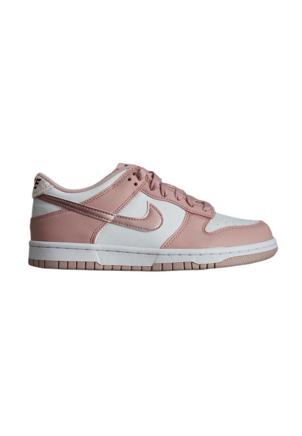 Buty dziecięce sneakersy damskie Nike Dunk Low GS Velvet Pink. Kolor: różowy