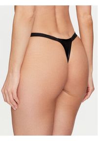 Hunkemöller Stringi Antonia 204545 Czarny. Kolor: czarny. Materiał: syntetyk