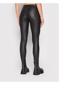 Vero Moda Spodnie materiałowe Seven 10138972 Czarny Slim Fit. Kolor: czarny. Materiał: wiskoza #4