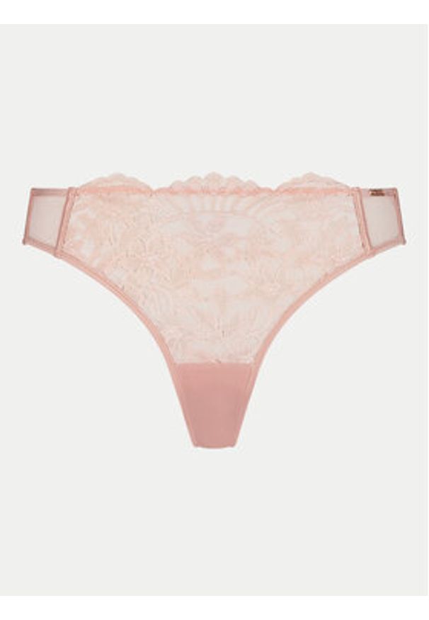 Hunkemöller Stringi Kea 204784 Różowy. Kolor: różowy. Materiał: syntetyk