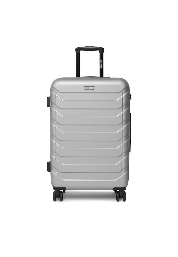 Gino Rossi - Walizka średnia GINO ROSSI. Kolor: srebrny