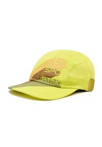 LA SPORTIVA - Czapka z daszkiem La Sportiva. Kolor: żółty #1