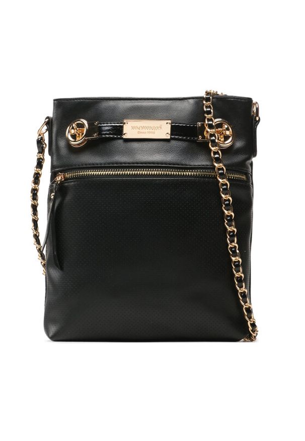 Monnari Torebka BAG1330-020 Czarny. Kolor: czarny. Materiał: skórzane