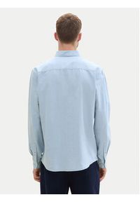 Tom Tailor Koszula 1042640 Niebieski Regular Fit. Kolor: niebieski. Materiał: bawełna