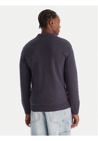 Quiksilver Sweter Salt Water EQYSW03326 Granatowy Regular Fit. Kolor: niebieski. Materiał: bawełna #5