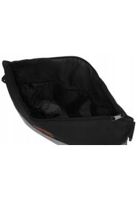 Listonoszka czarno-szara Peterson PTN GBP-06-9007 BLACK+GRAY. Kolor: wielokolorowy, czarny, szary. Rodzaj torebki: na ramię