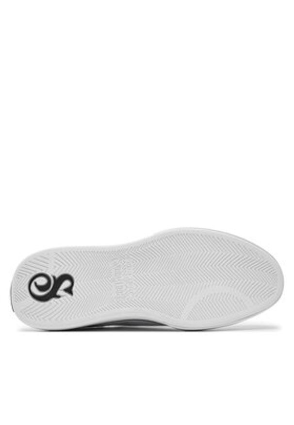 skechers - Skechers Sneakersy Snoop One-Boss Life Canvas 251026/WBK Biały. Kolor: biały. Materiał: materiał
