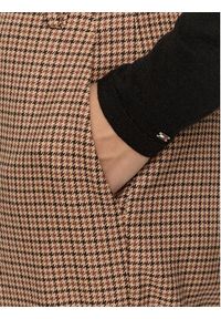 TOMMY HILFIGER - Tommy Hilfiger Spodnie materiałowe WW0WW42965 Beżowy Regular Fit. Kolor: beżowy. Materiał: wiskoza, syntetyk #3