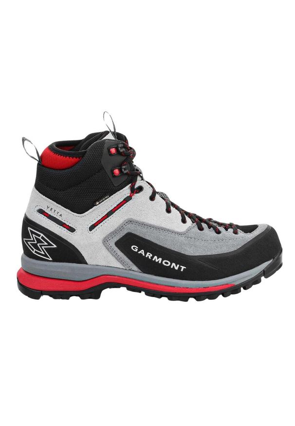 Buty trekkingowe męskie Garmont Vetta Tech Gtx. Wysokość cholewki: za kostkę. Zapięcie: sznurówki. Kolor: szary, czerwony, wielokolorowy. Materiał: materiał, syntetyk. Szerokość cholewki: normalna