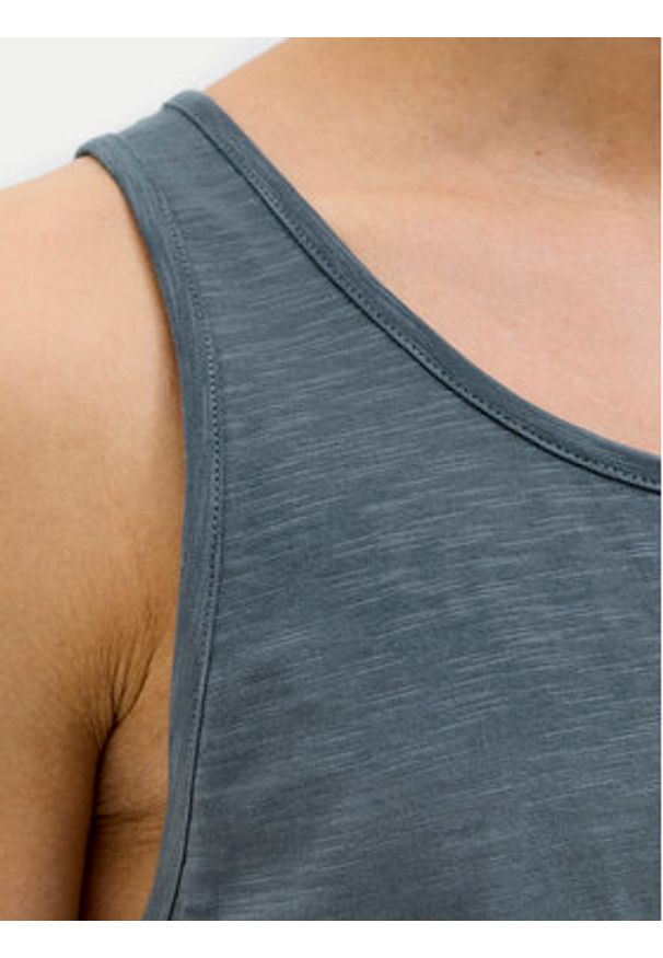 Jack & Jones - Jack&Jones Tank top Varenna 12273165 Szary Regular Fit. Kolor: szary. Materiał: bawełna