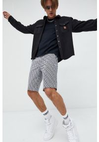 Hugo - HUGO szorty bawełniane męskie kolor biały. Okazja: na co dzień. Kolor: biały. Materiał: bawełna. Styl: casual #1
