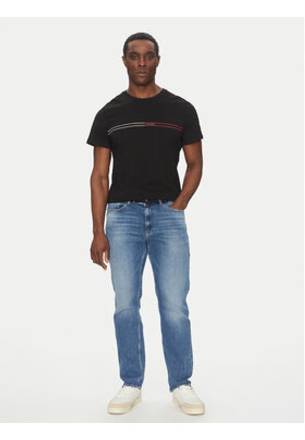 Tommy Jeans Komplet 2 t-shirtów Entry Graphic DM0DM21902 Kolorowy Slim Fit. Materiał: bawełna. Wzór: kolorowy
