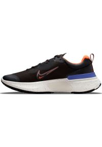 Buty do biegania Nike React Miler 2 Shield M DC4064 003 czarne. Kolor: czarny. Materiał: syntetyk. Szerokość cholewki: normalna #9