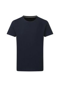 SG - Męska Koszulka Z Doskonałym Nadrukiem. Kolor: niebieski. Wzór: nadruk. Sport: turystyka piesza #1