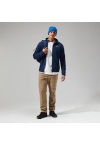 Bluza polarowa męska Berghaus Prism Micro PT InterActive. Kolor: niebieski. Materiał: polar. Sport: turystyka piesza