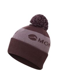 Czapka z logo Montane. Kolor: fioletowy. Styl: sportowy