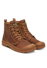 Palladium Trapery Pampa Zip Lth Legacy 79502-257-M Brązowy. Kolor: brązowy. Materiał: skóra #3