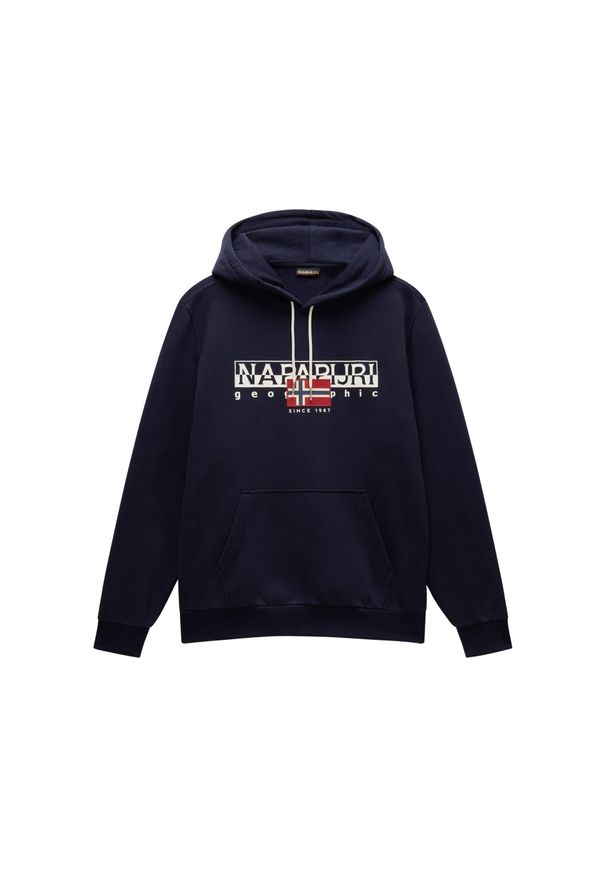 Bluza Napapijri B-Aylmer H. Kolor: niebieski. Sezon: zima