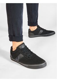 Polo Ralph Lauren Tenisówki Hanford A85 Y2139 C0225 W020K 816176919C43 Czarny. Kolor: czarny. Materiał: materiał #7