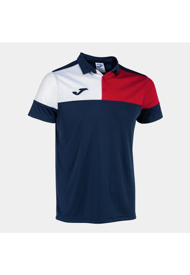 Polo Joma Crew V. Typ kołnierza: polo. Kolor: czerwony, niebieski, wielokolorowy. Sport: piłka nożna