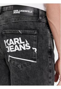 Karl Lagerfeld Jeans Jeansy 240D1115 Szary Slim Fit. Kolor: szary