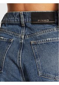 Pinko Jeansy Wilma 2 1J10ZN A05T Niebieski Relaxed Fit. Kolor: niebieski