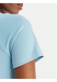 Juicy Couture T-Shirt Baby JCWCT126317 Błękitny Slim Fit. Kolor: niebieski #5