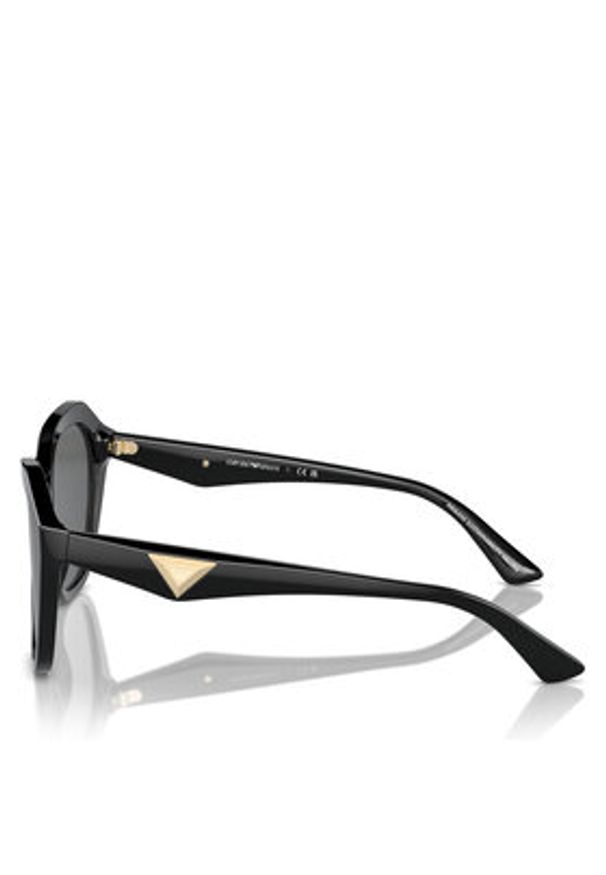 Emporio Armani Okulary przeciwsłoneczne 0EA4221 501787 Czarny. Kolor: czarny