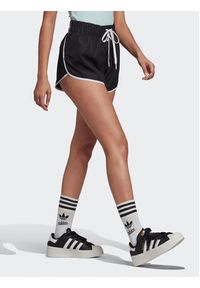 Adidas - adidas Szorty sportowe Always Original Laced HK5087 Czarny Regular Fit. Kolor: czarny. Materiał: syntetyk