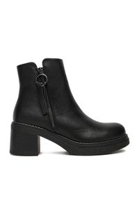 Clara Barson Botki CEO-WS6570-07 Czarny. Kolor: czarny. Materiał: syntetyk, materiał