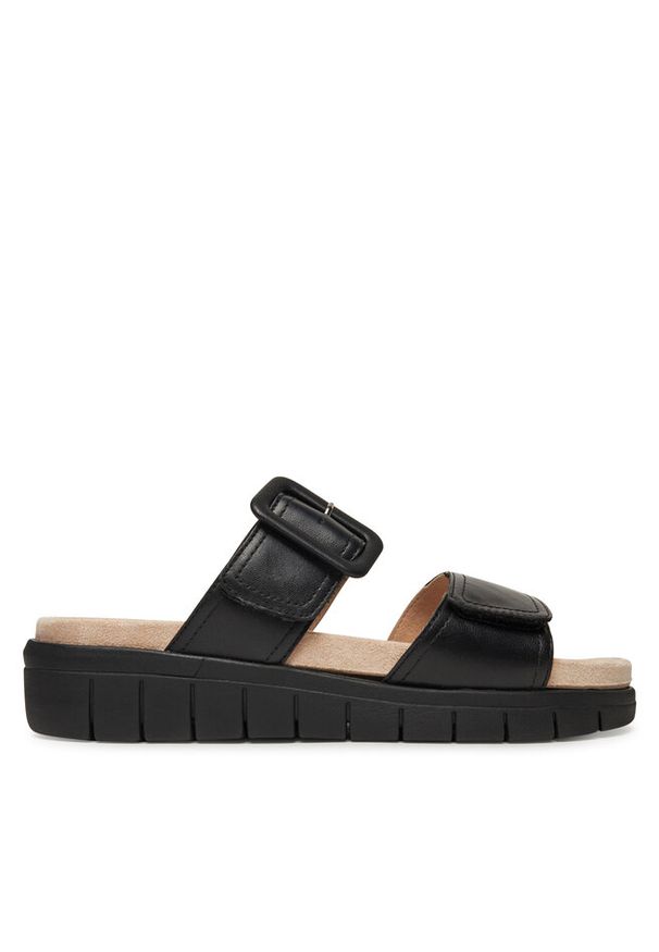 Klapki Caprice. Kolor: czarny