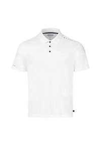 Polo anty UV Musto Evo Crew. Typ kołnierza: polo. Kolor: biały. Styl: elegancki #1