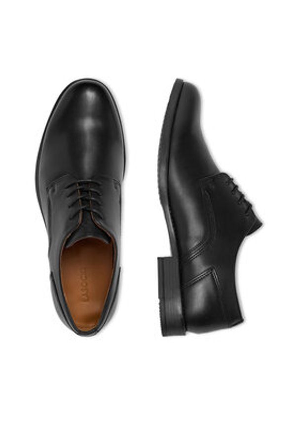 Lasocki Półbuty CEO-NORWAY-68 MBS Czarny. Kolor: czarny. Materiał: skóra