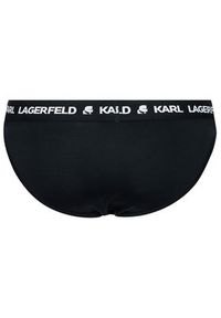 Karl Lagerfeld - KARL LAGERFELD Komplet 2 par fig klasycznych Logo Set 211W2127 Czarny. Kolor: czarny. Materiał: lyocell #4
