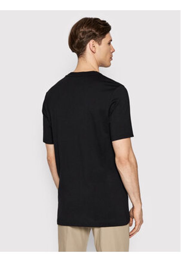 BOSS - Boss T-Shirt Thompson 01 50468347 Czarny Regular Fit. Kolor: czarny. Materiał: bawełna